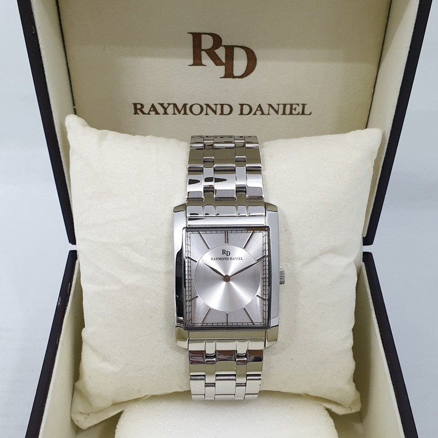 Raymond Daniel RD212 Silver , Jam Tangan Unisex,Original