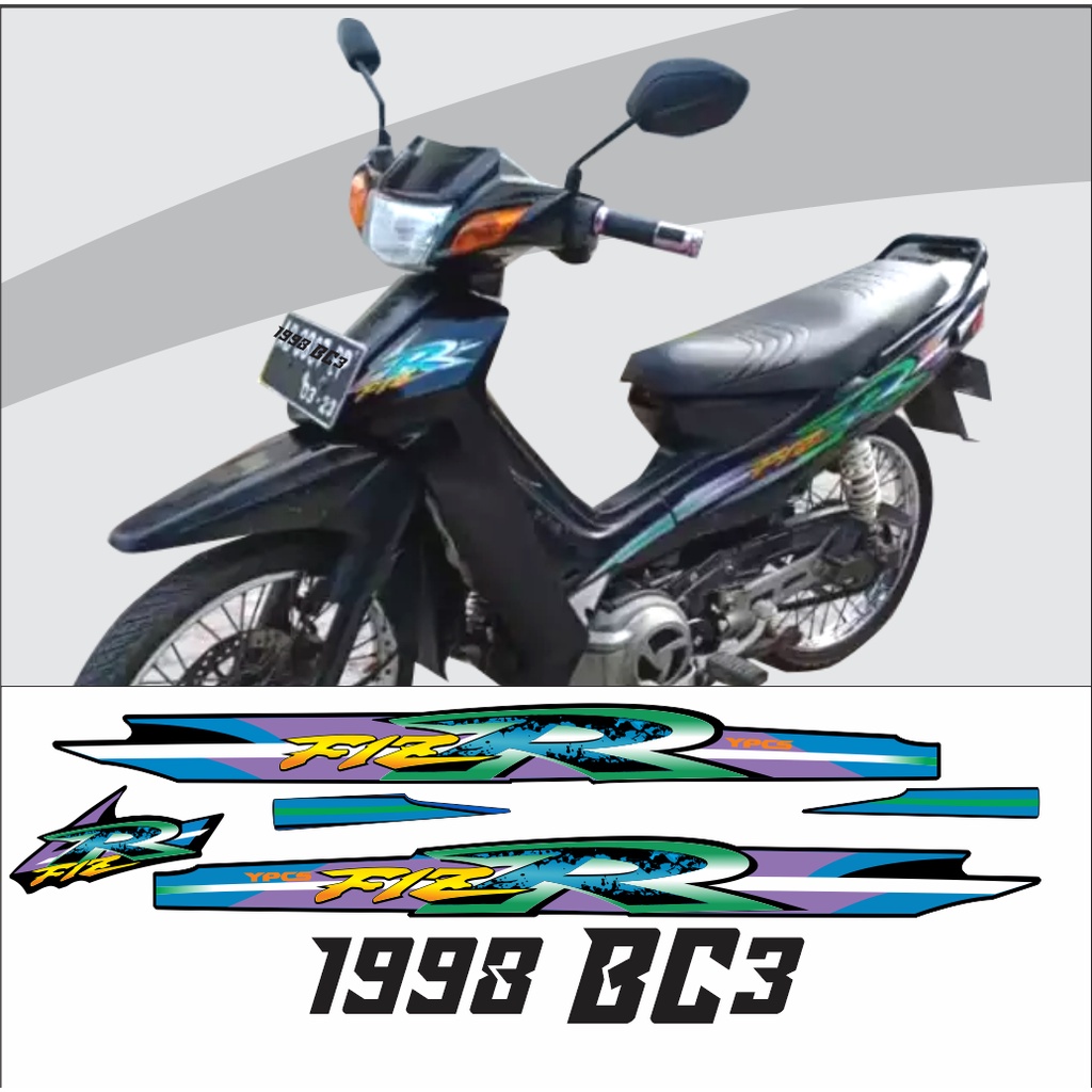 STRIPING FIZR 1998 BC3 HITAM TERLARIS