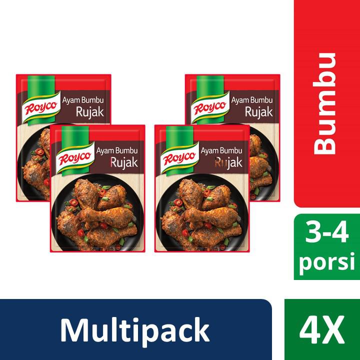 Royco Ayam Bakar Bumbu Rujak Multi Pack 4pcs