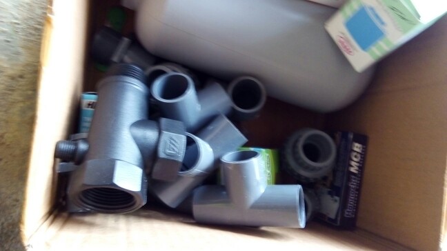 Tabung Pompa Air Pvc Abu Abu Tebal