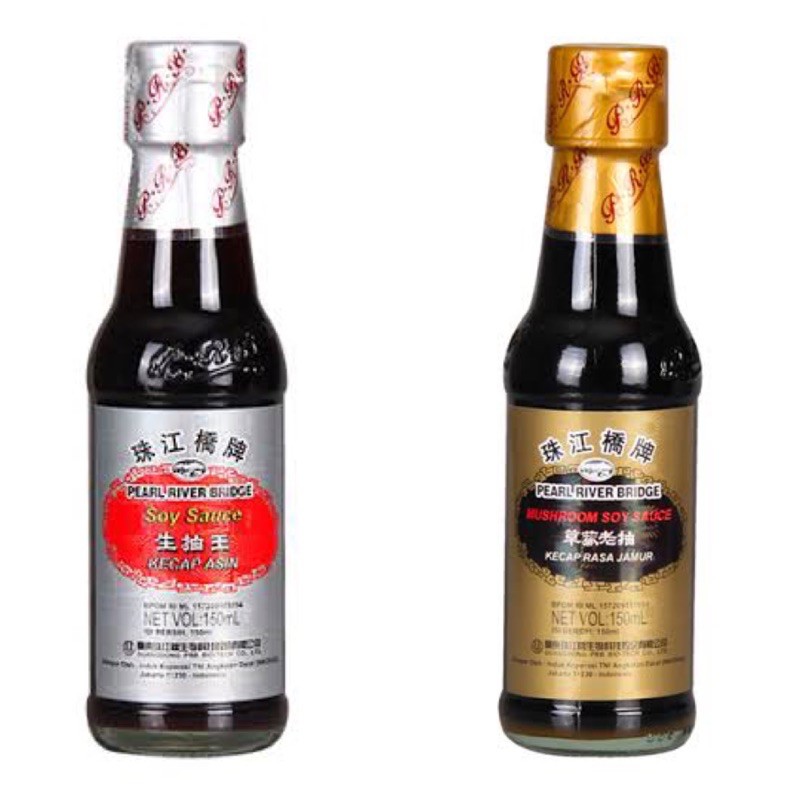 

Kecap Asin RRC 150ml/Soy Sauce/Kecap Rasa Jamur/Pearl River Bridge