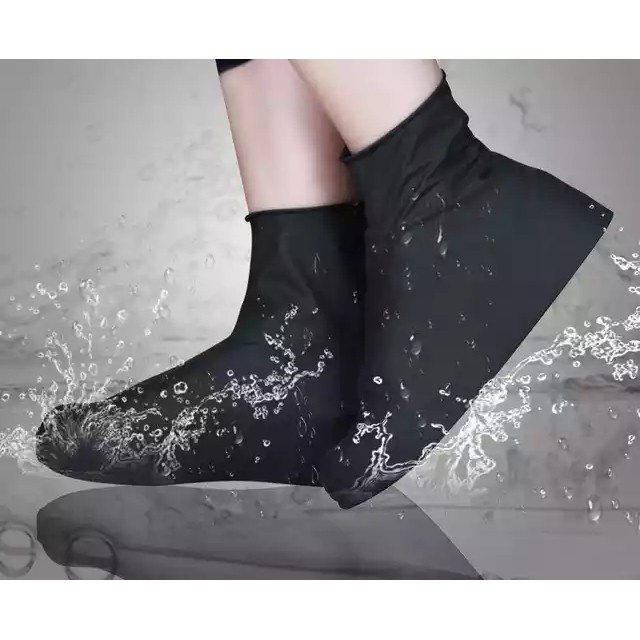 Jas Hujan Sepatu Cover Anti Air Cover Sepatu Waterproof Anti Licin