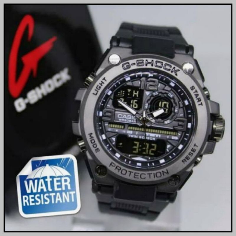 ✅COD JAM TANGAN CASIO G-SHOCK GST-8600 G-8600 DUATIME METAL / ANTI AIR