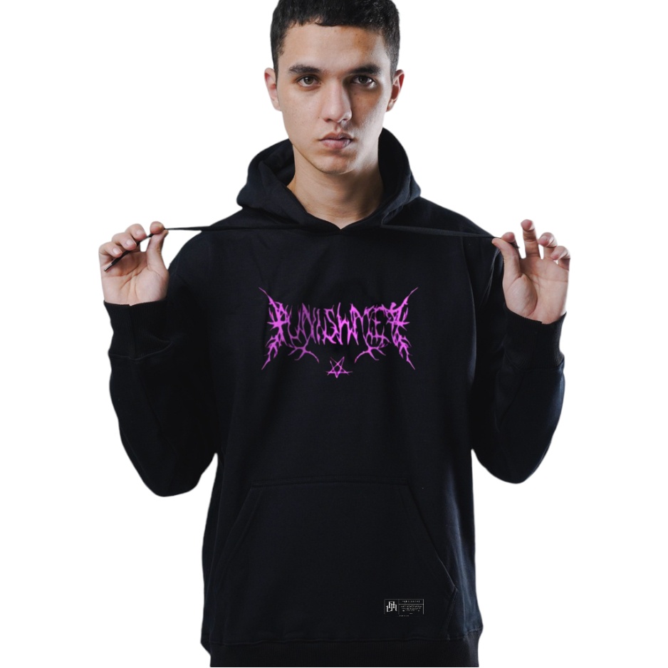 HOODIE PUNISHMENT METAL AESTETHIC SWEATER METAL UNISEX PUNISHMENR DISASTER PREMIUM TERBAIK