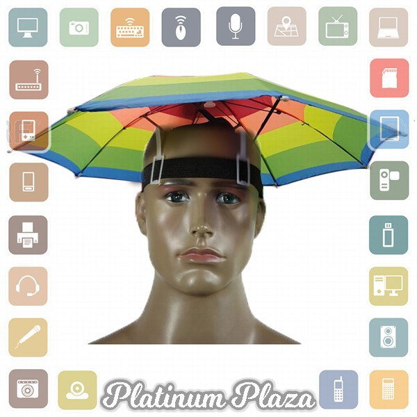 Topi Payung Umbrella Hat - W655N8413 - Multi-Color`6R8HBW-