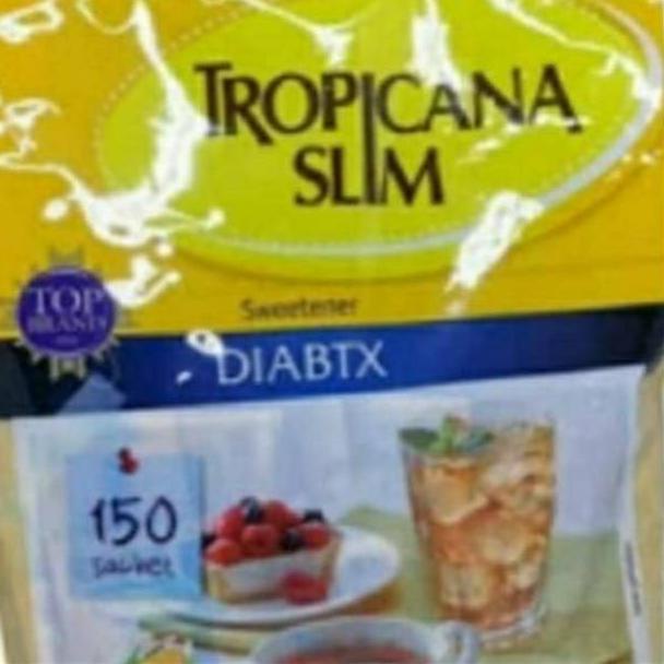 

Murah Gula Tropicana Slim Diabtx Sweetener 150 sachet P00