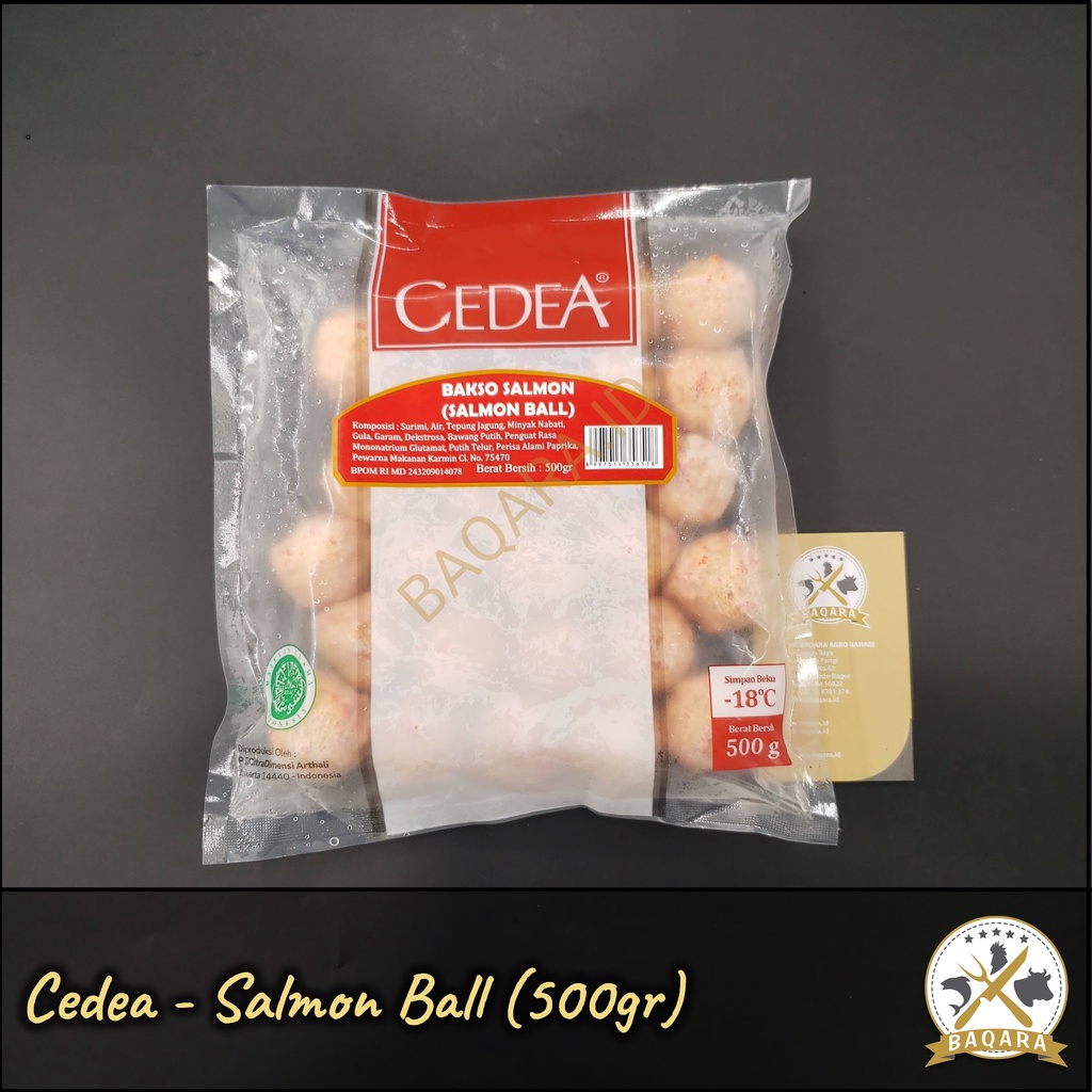 Jual Cedea Salmon Ball 500gr Shopee Indonesia