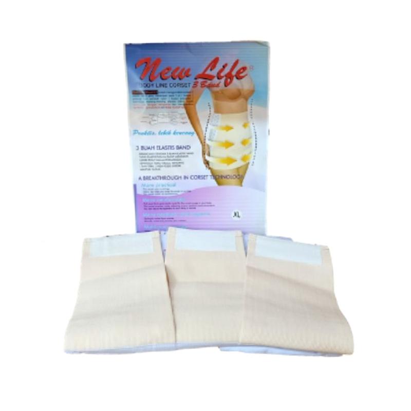 New Life Body Line Corset 3 Band - Korset Gurita Rekat Ibu Pasca Melahirkan / Beauty Corset
