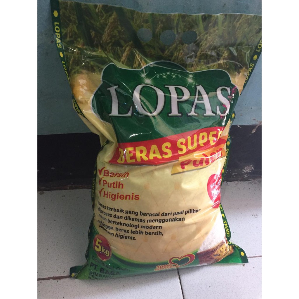 

Beras Super Pulen "Lopas