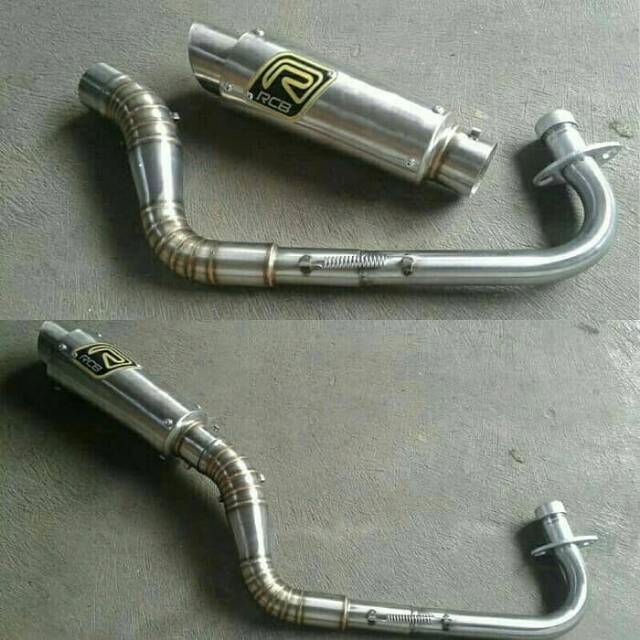 Knalpot RCB 150cc - 200 ccStainles Mio Vario Beat all matic