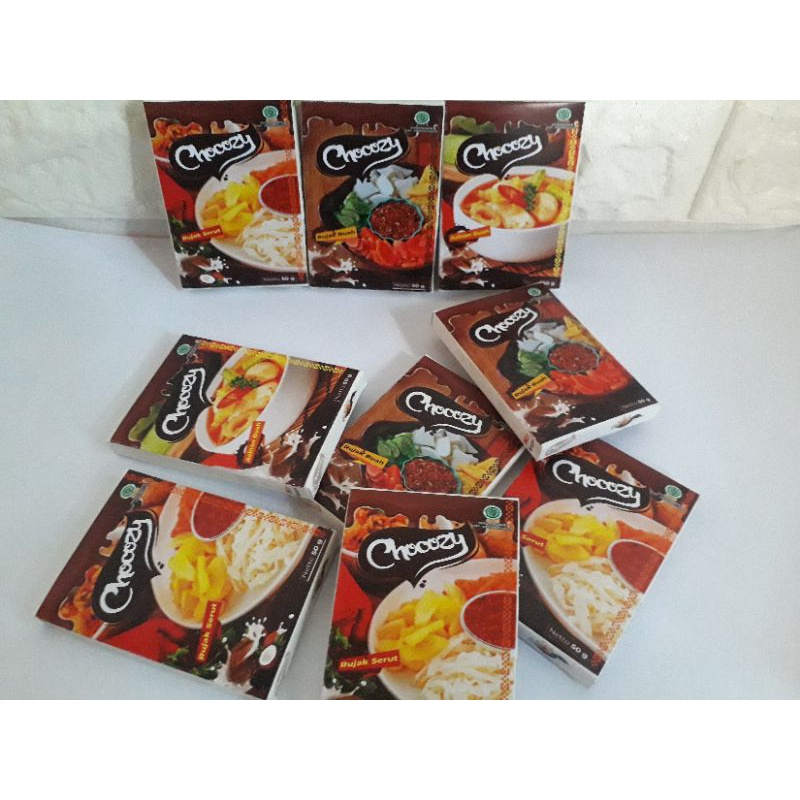 cokelat Rujak/chocozy/rujak buah/rujak serut/asinan buah/50g