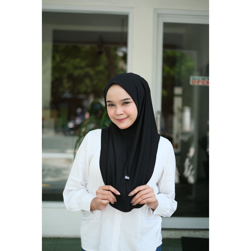 Bergo instant Zea Terbaru Bahan Premium by Shaniehjab