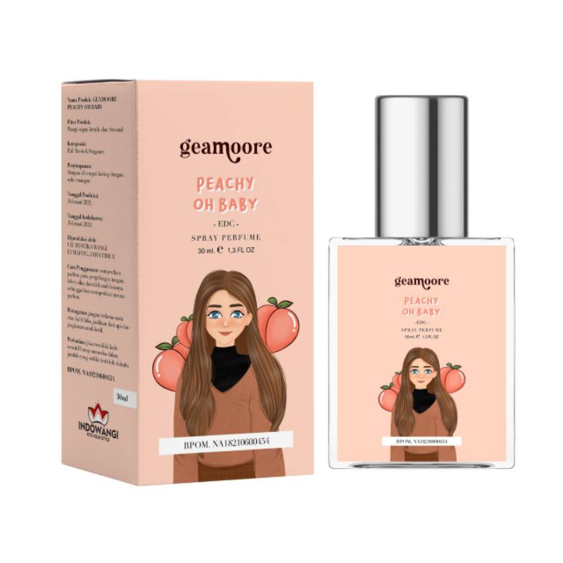 [READY ‼️] GEAMOORE PARFUME 30 ml Inspired Parfume SPRAY / VIRAL-Peachy Oh Baby