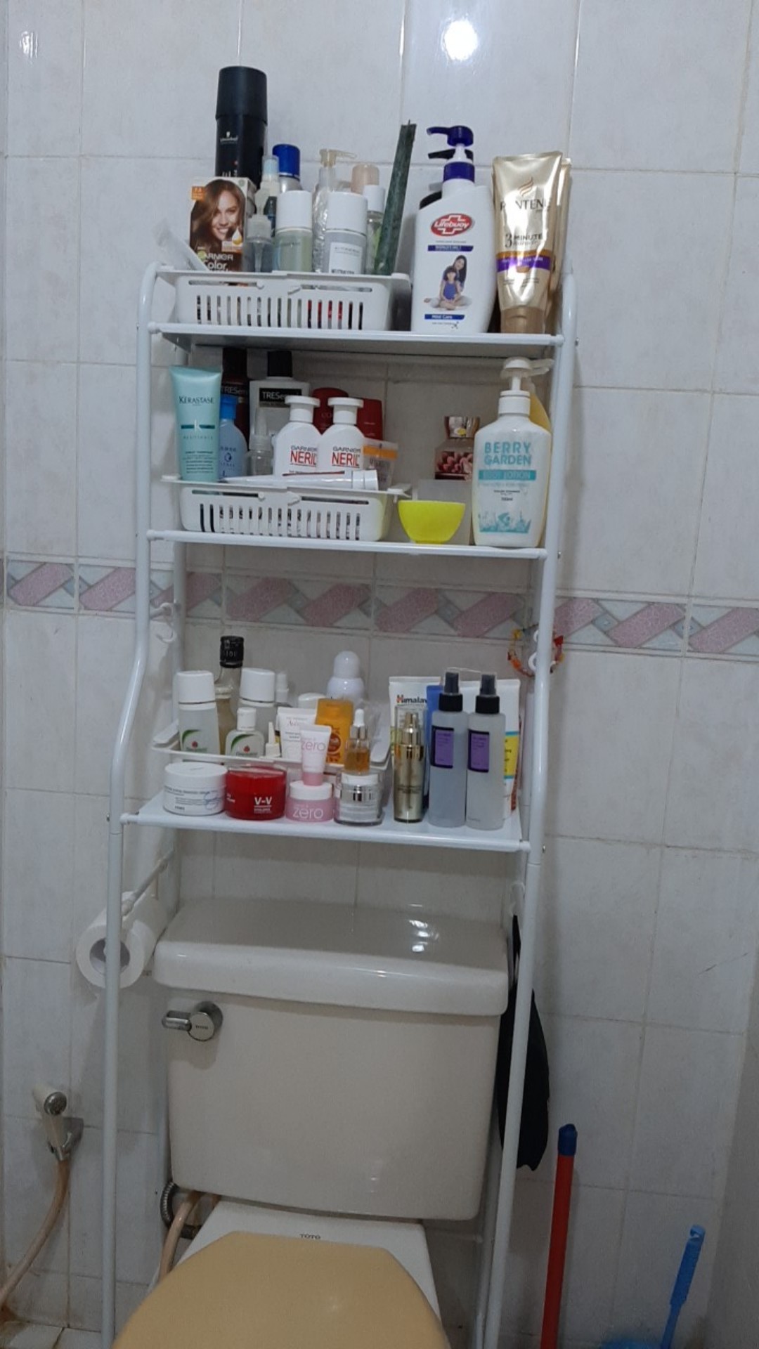 Rak Toilet Organizer Wc Kamar Mandi 165 X 50 X 26