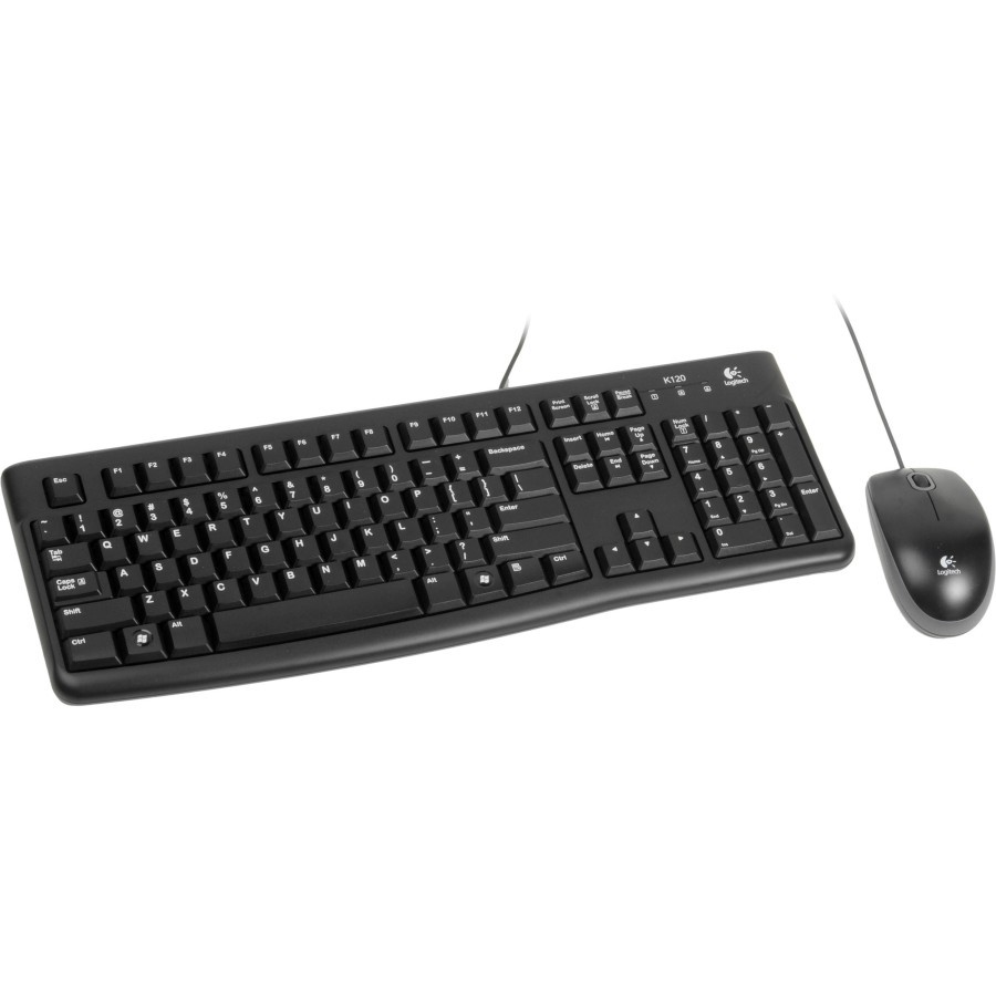 Logitech MK120 Combo Keyboard USB + Mouse USB