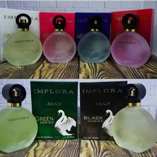 ✨LACIKOSME✨ IMPLORA PARFUM ANGSA BPOM / PARFUM BEBEK IMPLORA / SWAN SERIES