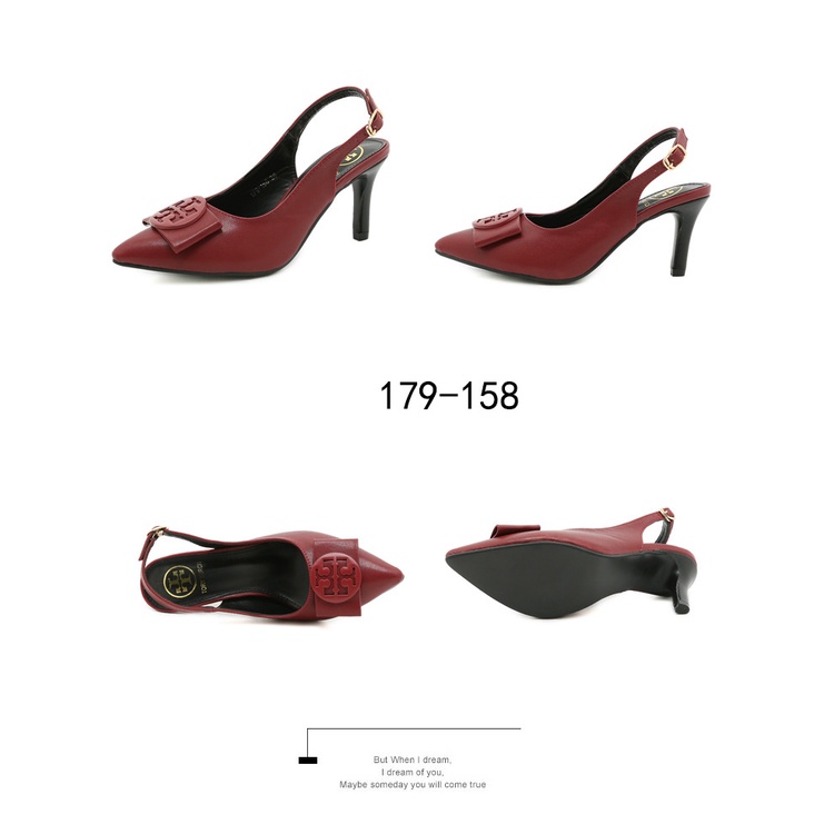 TB Leather Slingback Pumps #179-158