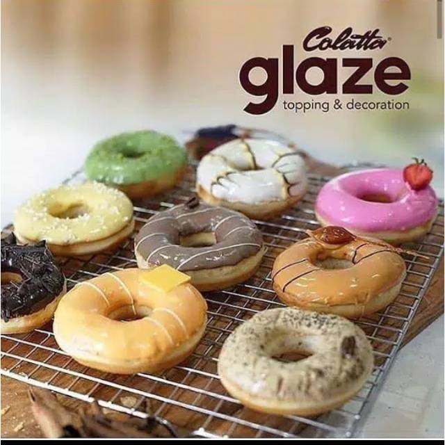 

Colatta glaze / Coklat saus / Coklat lumer 250gr