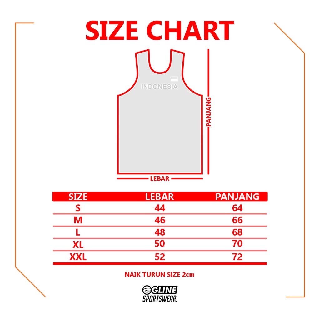 SINGLET RUNNING INDONESIA SERIES-5