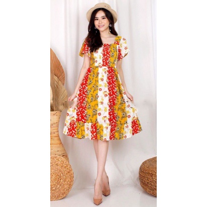 Dress wanita selutut