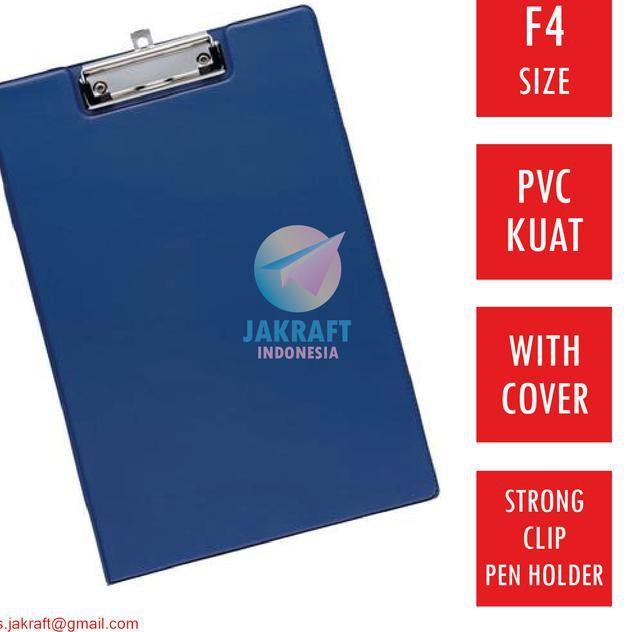 

Jajanan THR.. Map Plastik - Map Bening - Map Dokumen Clip Board Papan Jalan Cover Biru Folio F4 Fc P