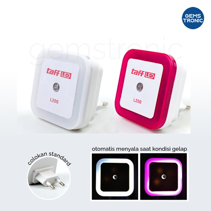 Lampu Tidur LED Sensor Cahaya