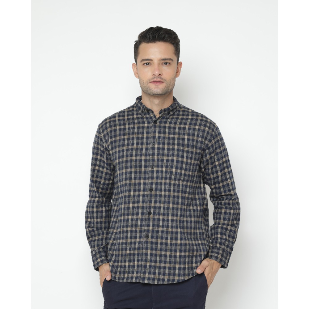 

Erigo Flannel Itsuki Navy