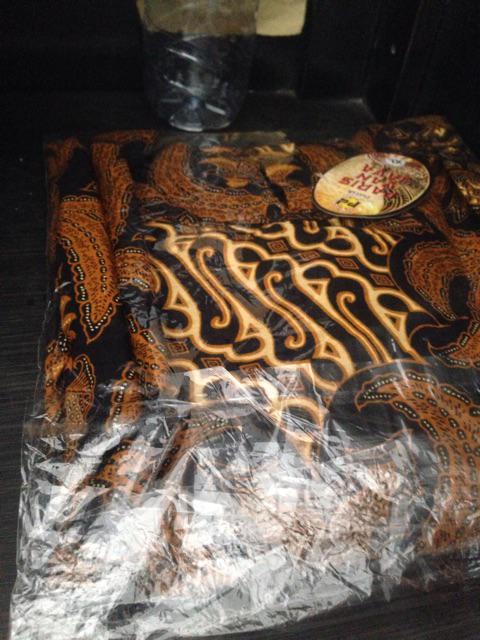 Centini (t) Blouse Lonceng Sogan Batik Ethnic Seragam Kerja Kantor Wanita Motif