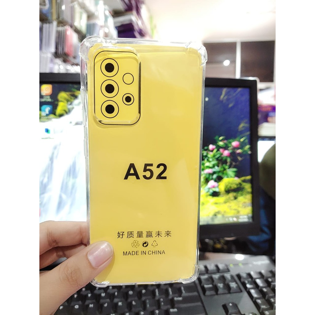 Anti Crack Samsung A52 4G 6.5 A72 4G 6.7 Soft Case Anti Shock Jelly Tahan Benturan