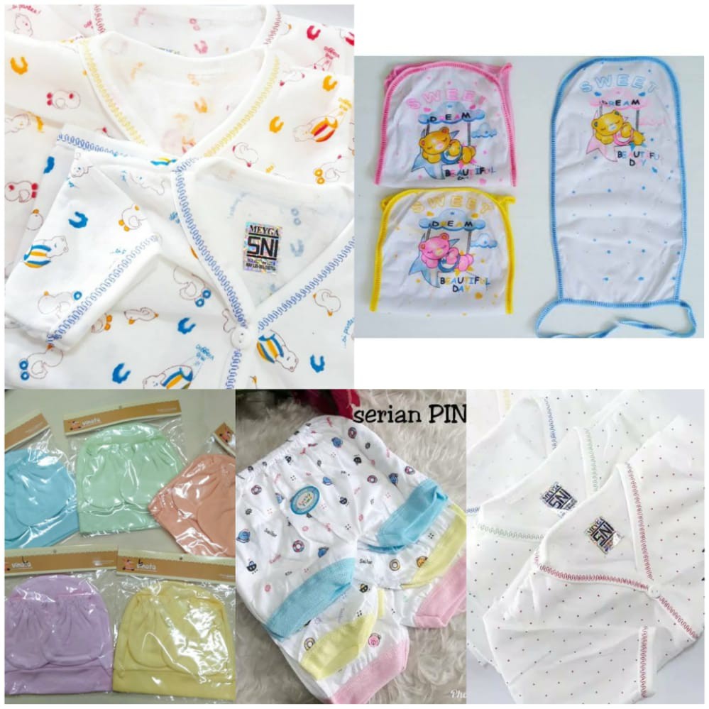 33 Pcs Set Pakaian Bayi Baru Lahir - Set Paket Pakaian Bayi Newborn Murah - Paket Perlengkapan Bayi