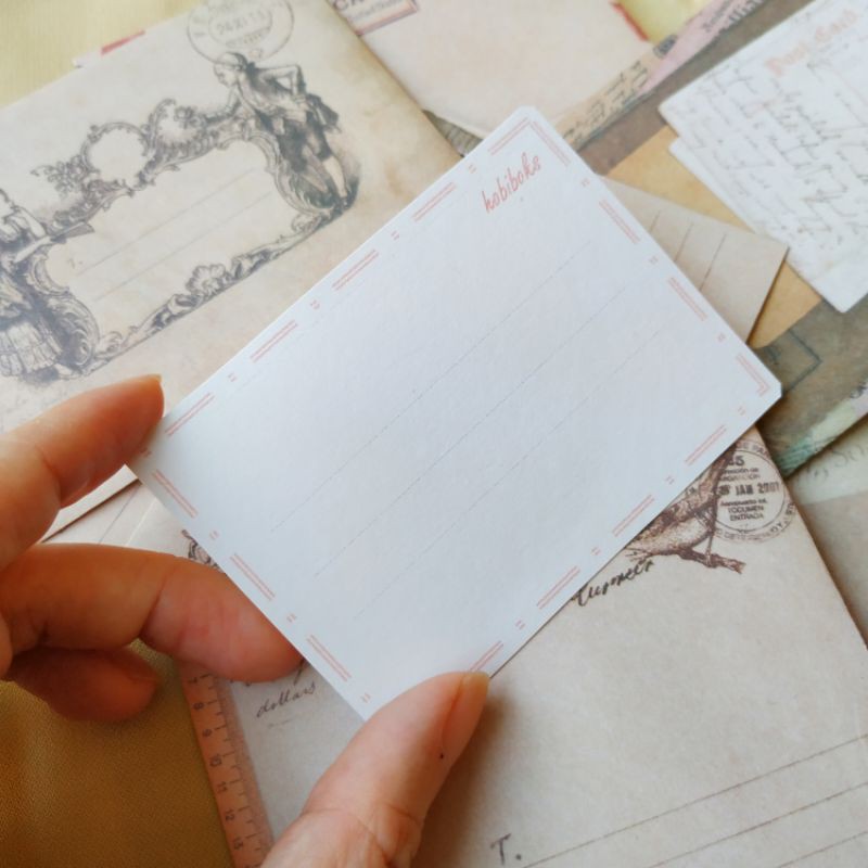 

kartu ucapan dan amplop mini