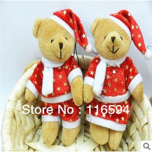 2016 NEW BONEKA BERUANG KOSTUM NATAL HIASAN POHON MERRY CHRISTMAS BEAR