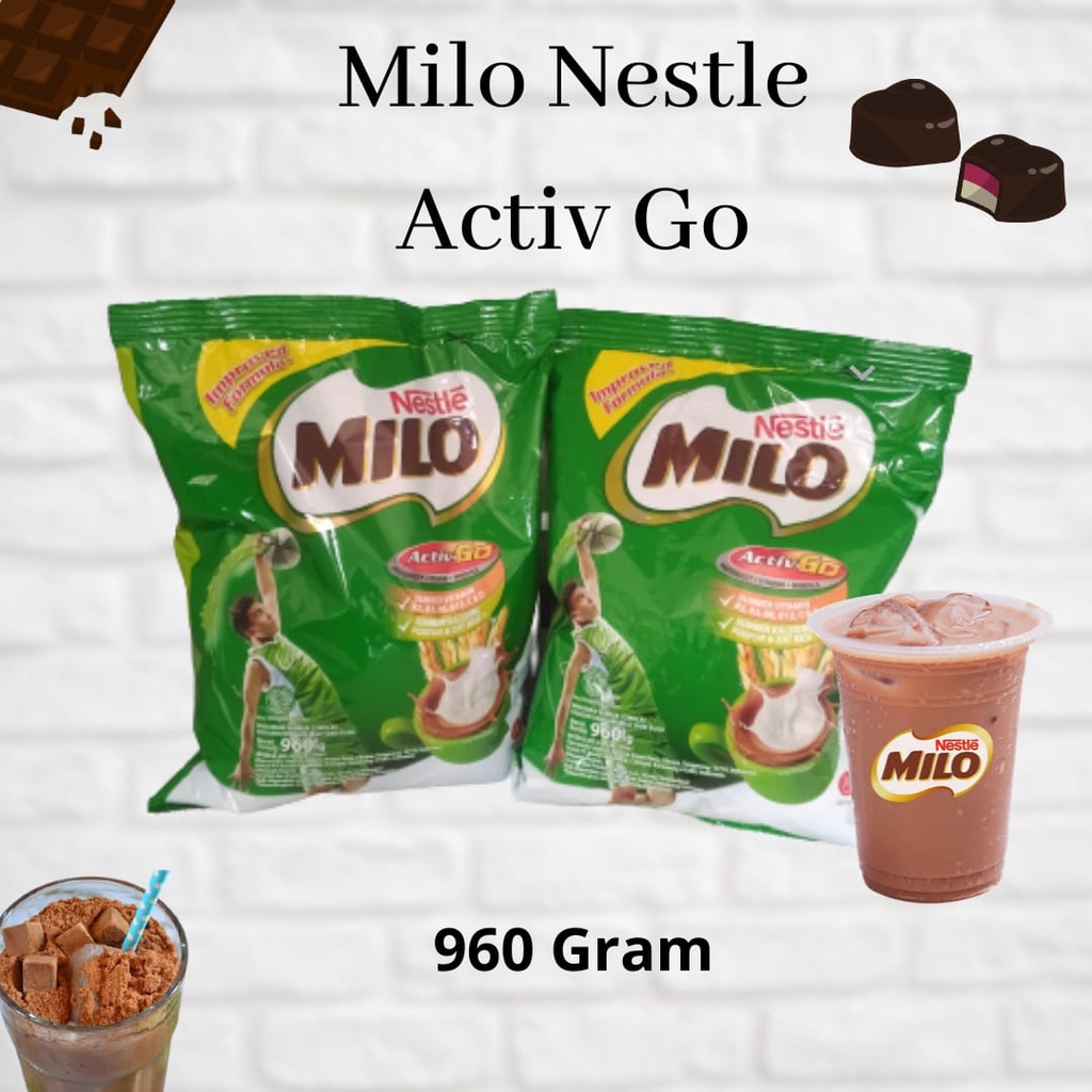 

Susu Milo Nesle 10 pack 9.600 Gram - nestle milo profesional Kirim