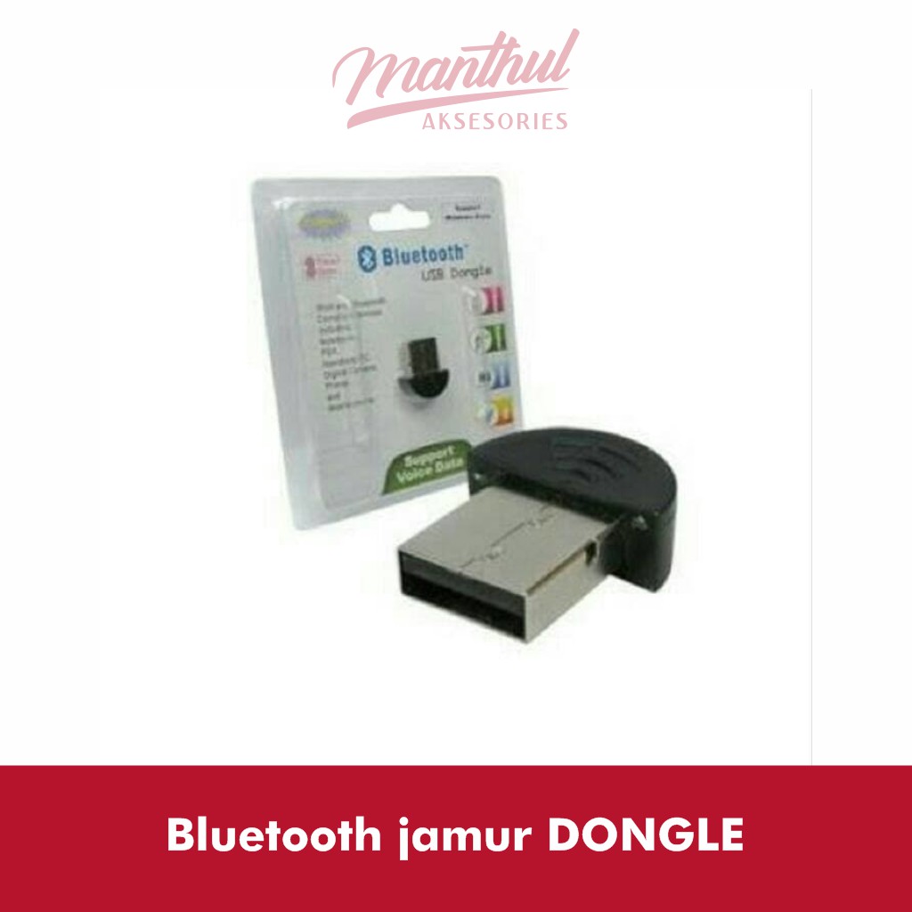 Bluetooth Jamur V2.0 Adapter Dongle Receiver - Mini Bluetooth USB Dongle Jamur