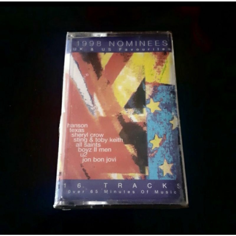 Kaset Segel 1998 NOMINEES - LL Cool J U2 Sting Bon Jovi Boyz II Men