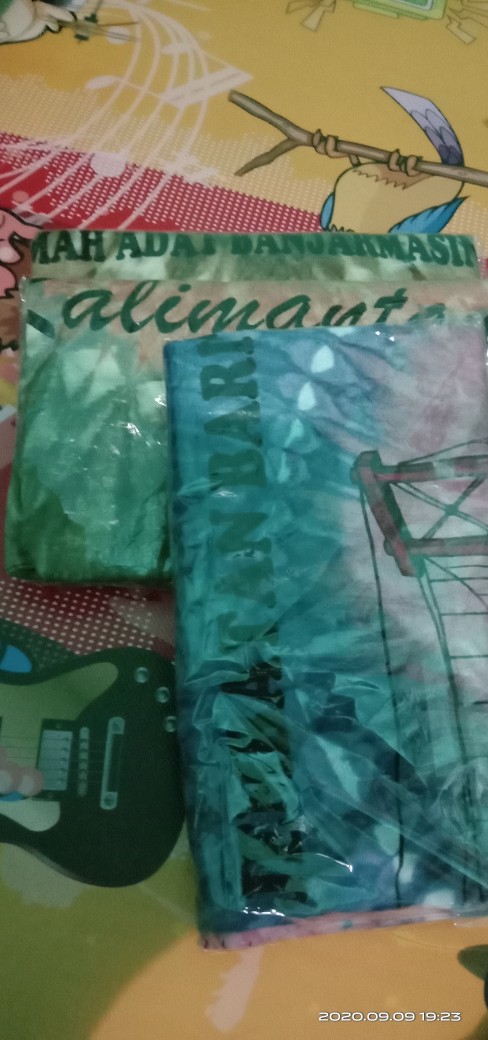 Baju Kaos Batik Banjarmasin - Coklat