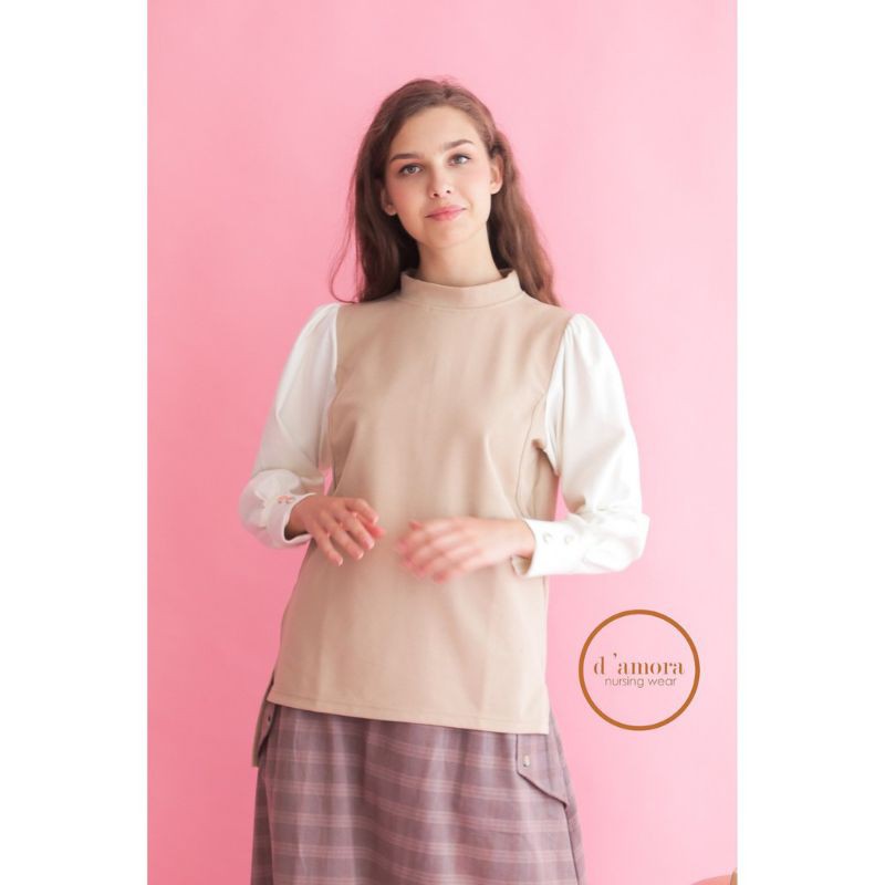 (NEW) Puffy Top by D'amora nursing wear
