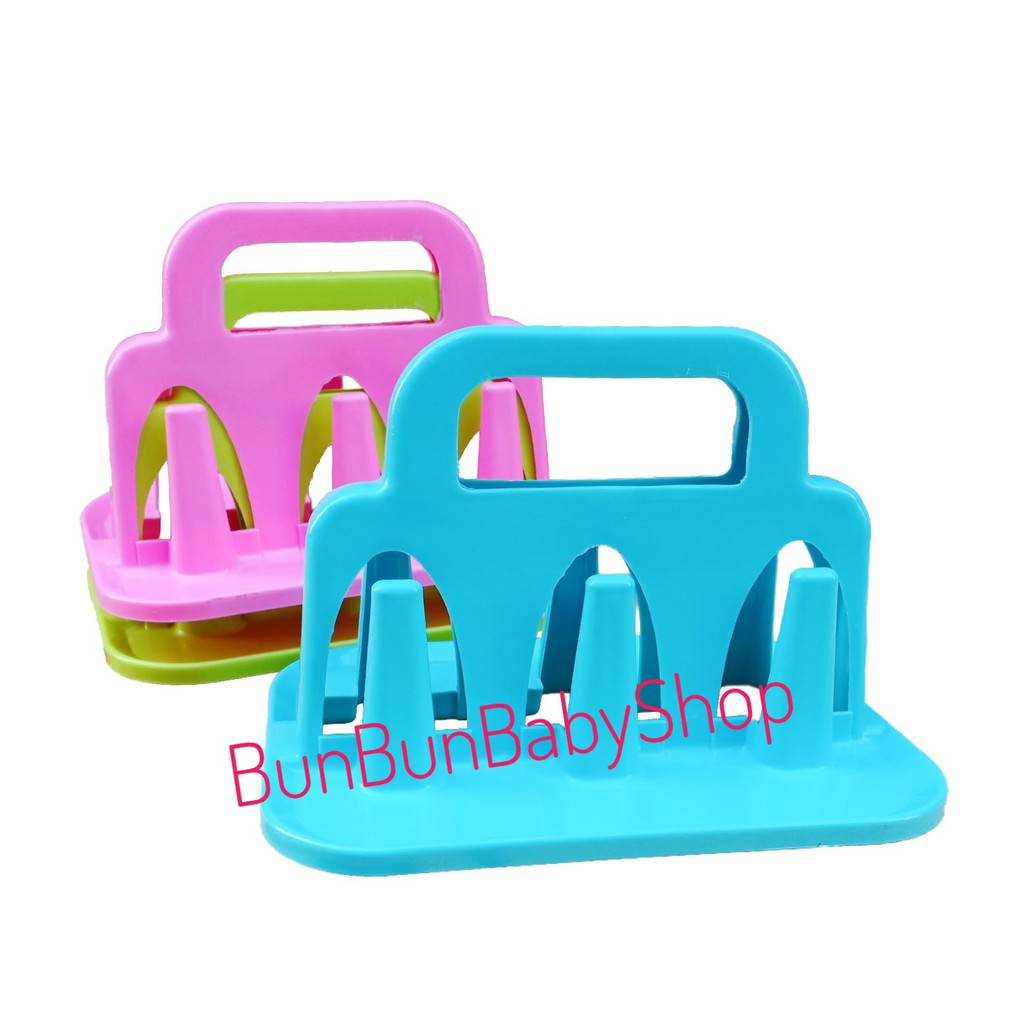 Rak Tempat Pengering Botol Susu Bayi Perlengkapan baru lahir Baby Bottle Dryer Rack Cleaning Newborn