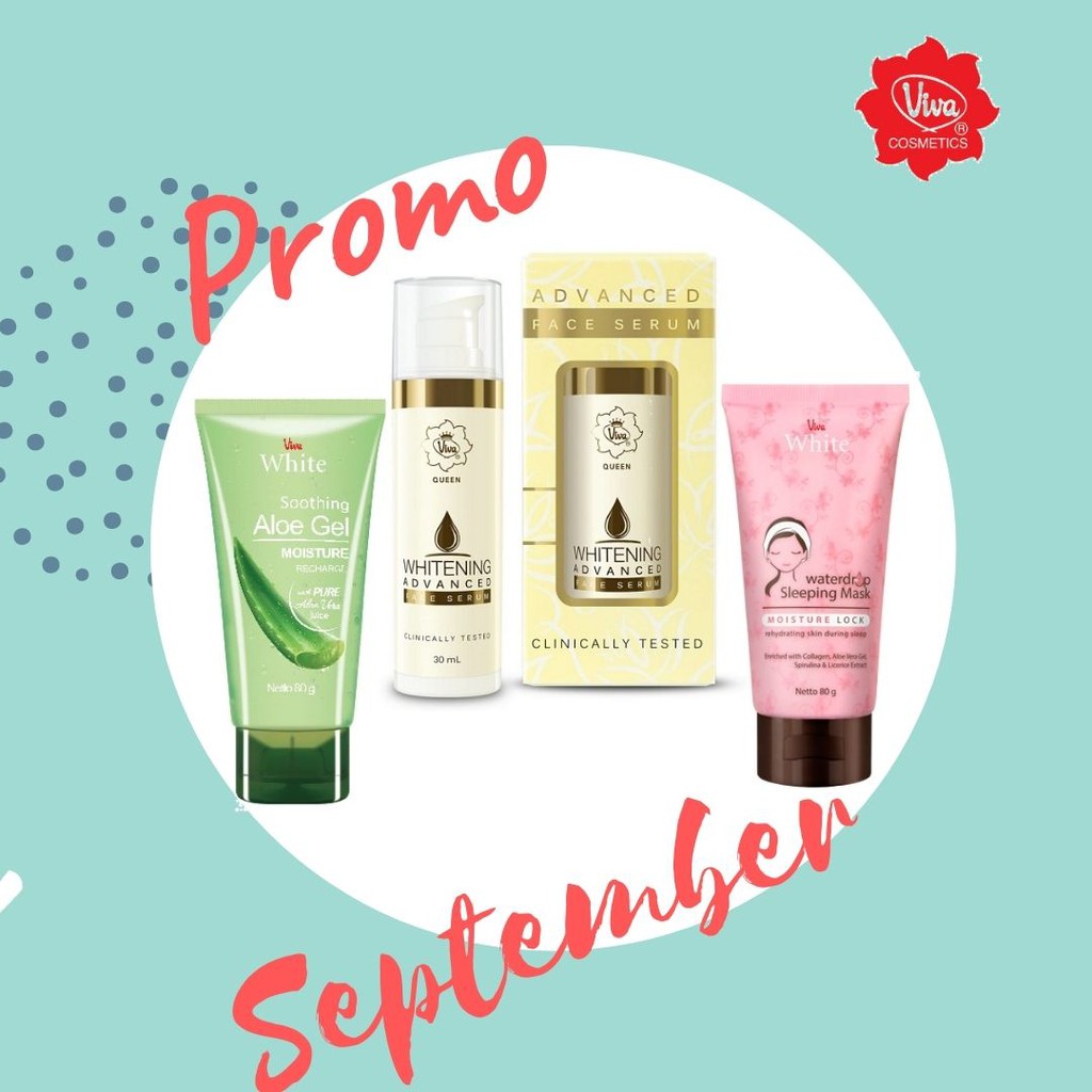 (Pomo discount) Paket Viva Cosmetics tiga produk unggulan