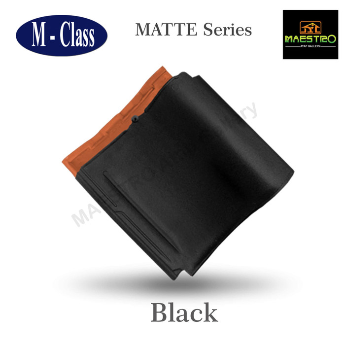 M-CLASS Genteng Keramik Matte Black talikuning