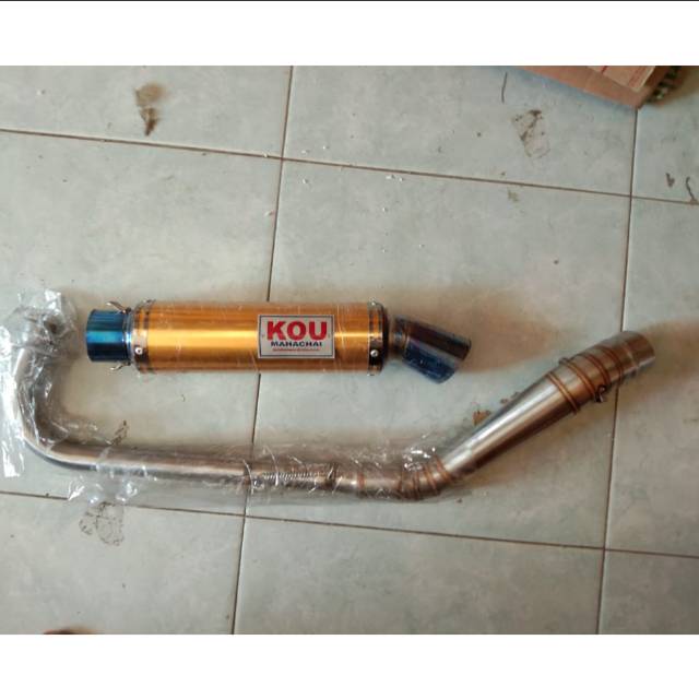 Knalpot kou kidal buat motor bebek   jupiter. Vega. Supra. Grand dll