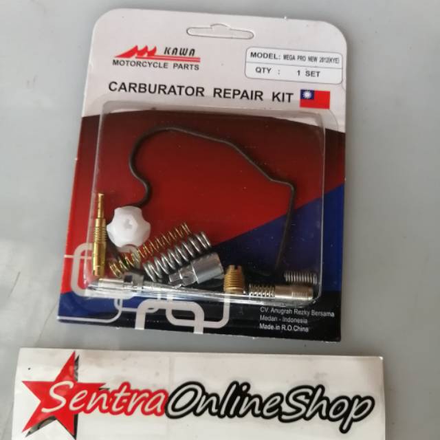 Repair kit isi karbu Karburator Mega pro New 2012 kawa