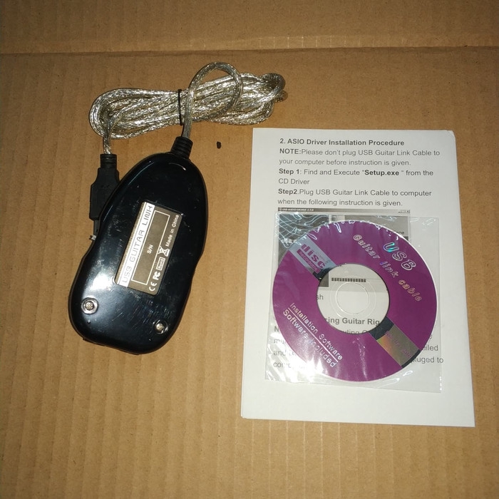 Guitar Link USB Cable Leem + Software Guitar Link