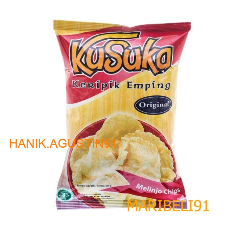 

Kusuka Emping Original Melinjo Chips 50gr MB91