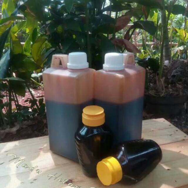 Madu Hitam Pahit Gamat Propolis Curah 1kg