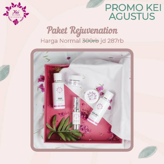 Skincare HALAL & BPOM / Paket Kei Rejuvenation Kei Skincare