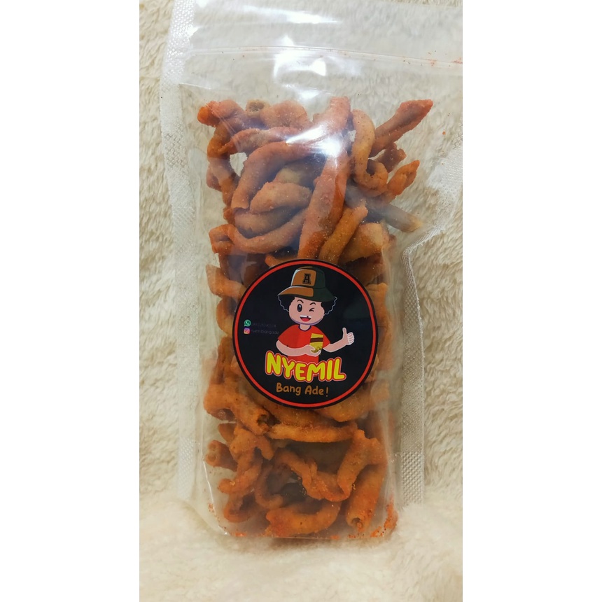 

Usus Krispi Balado / Usus Crispy Balado / Keripik Usus Ayam Balado 115 Gram