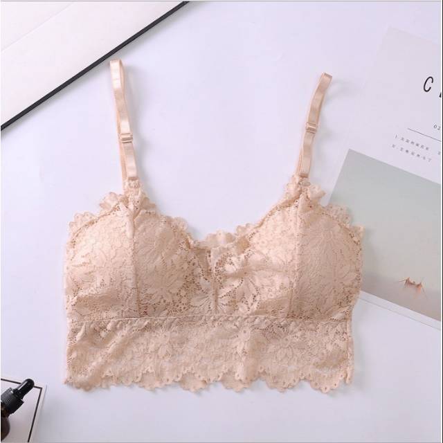 Bra Wanita Motif Bunga / BH Bra Cantik Motif Menarik