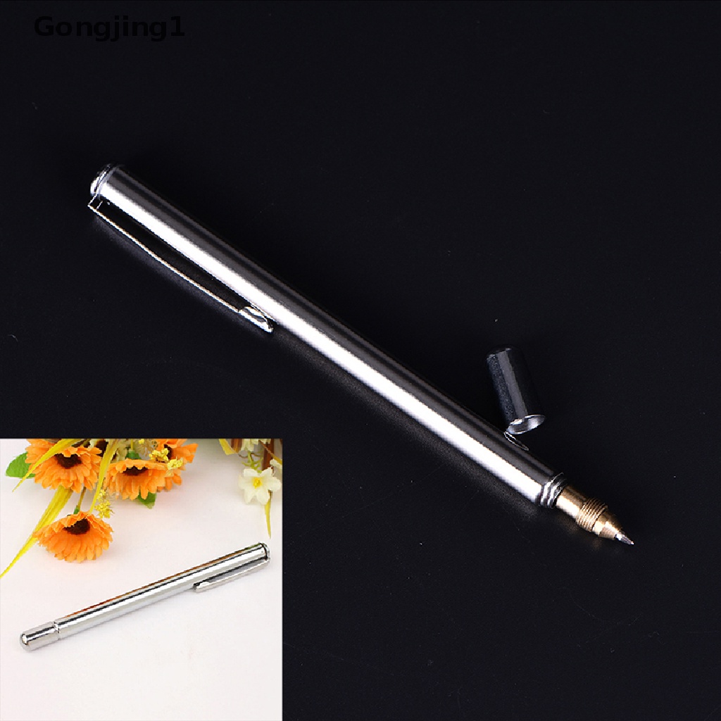 Gongjing1 Pointer Whiteboard / Papan Tulis Genggam Retractable Warna Silver Untuk Kelas / Guru