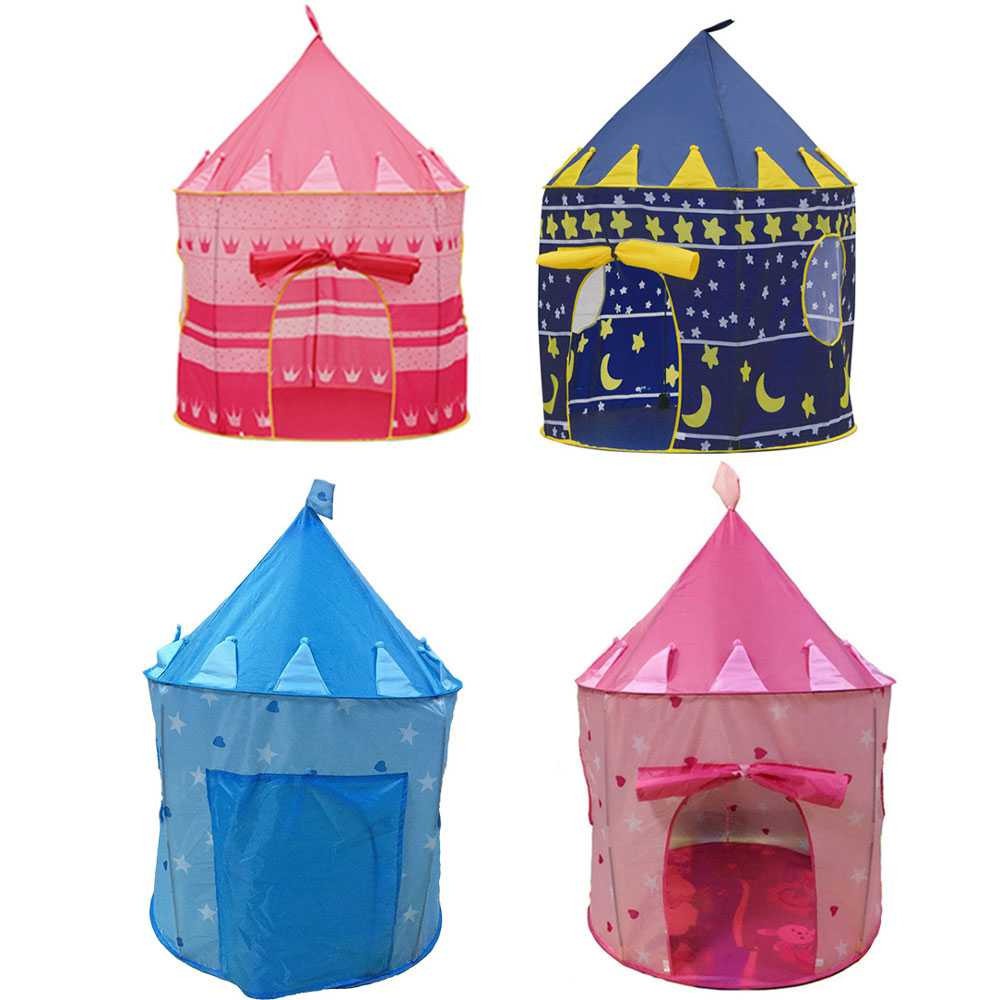 Tenda Bermain Anak Model Castle Kids Portable Tent TB 02 Tenda Istana Lucu Berkualitas Mudah Dirakit